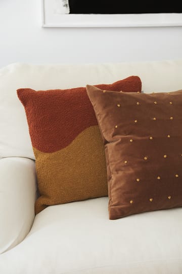 Roma クッションカバー 50x50 cm - Cognac-masala yellow - Chhatwal & Jonsson | チャットワル＆ヨンソン