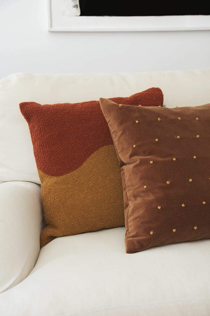 Roma クッションカバー 50x50 cm, Cognac-masala yellow Chhatwal & Jonsson | チャットワル＆ヨンソン