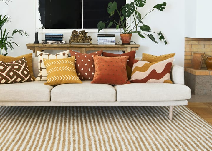 Roma クッションカバー 50x50 cm, Terracotta-forest green Chhatwal & Jonsson | チャットワル＆ヨンソン