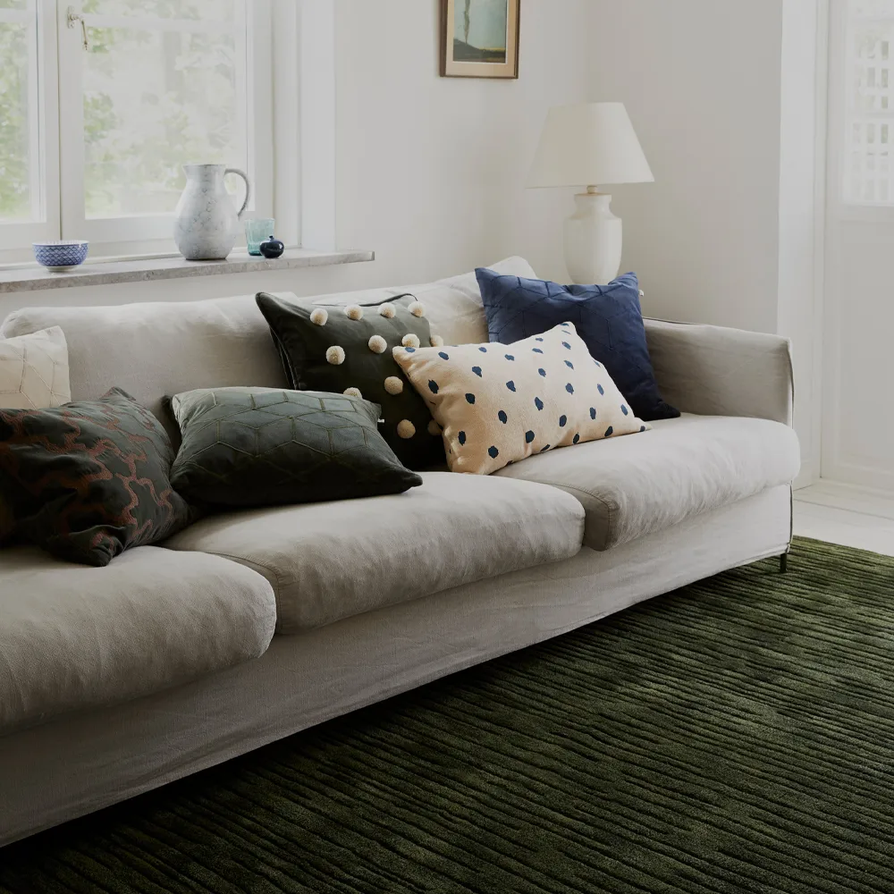 Shimla クッションカバー 50x50 cm, Ivory Chhatwal & Jonsson | チャットワル＆ヨンソン