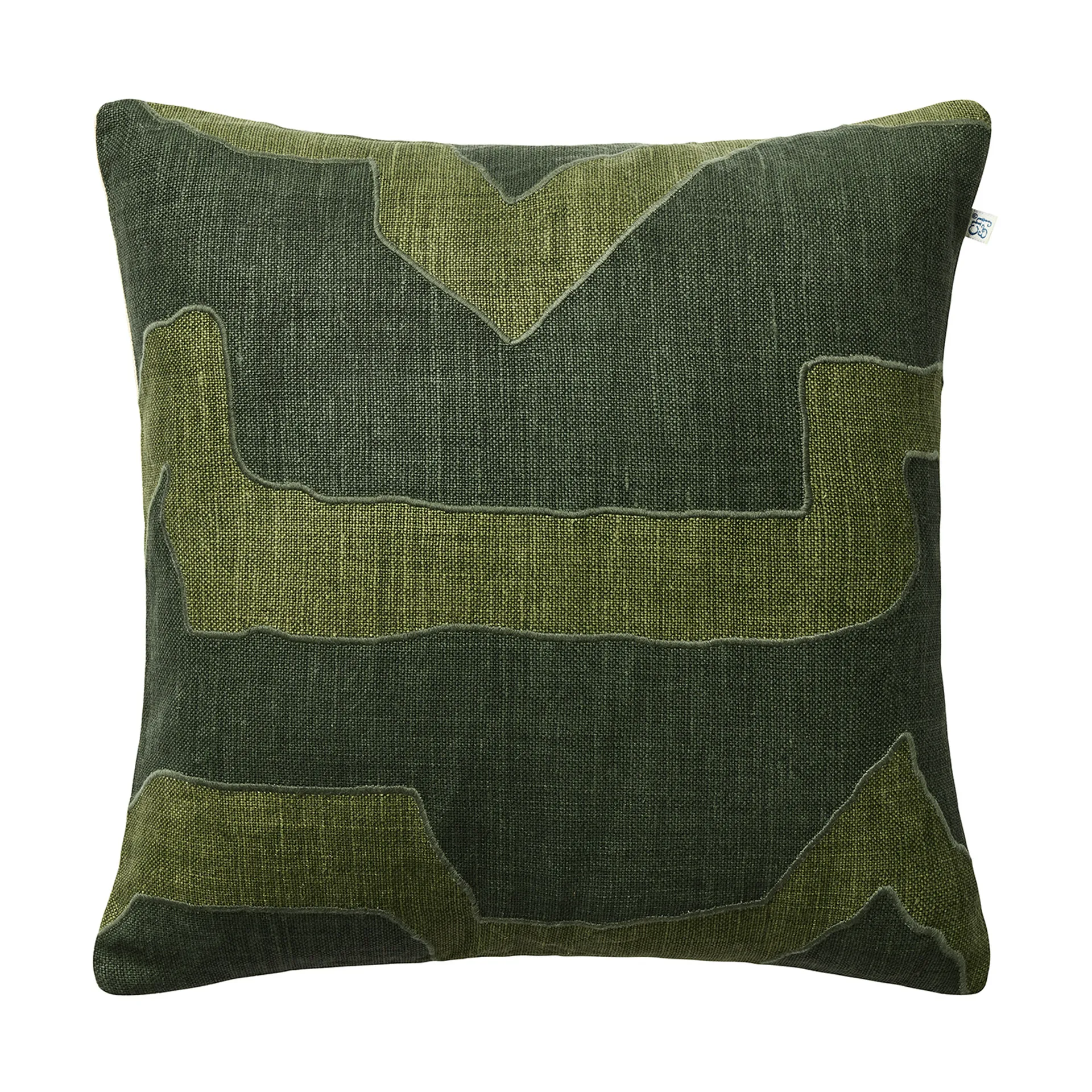 Sikkim 枕カバー 50x50 cm, Forest Green-Green Chhatwal & Jonsson | チャットワル＆ヨンソン