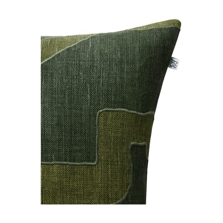 Sikkim 枕カバー 50x50 cm, Forest Green-Green Chhatwal & Jonsson | チャットワル＆ヨンソン