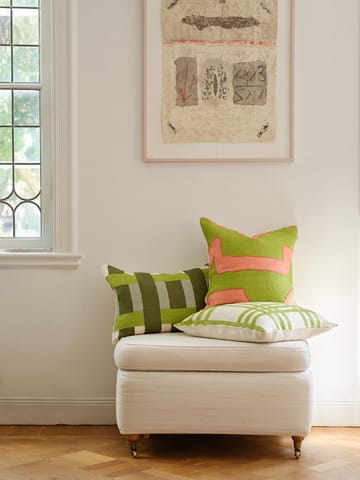 Sikkim 枕カバー 50x50 cm - Rose-lime - Chhatwal & Jonsson | チャットワル＆ヨンソン