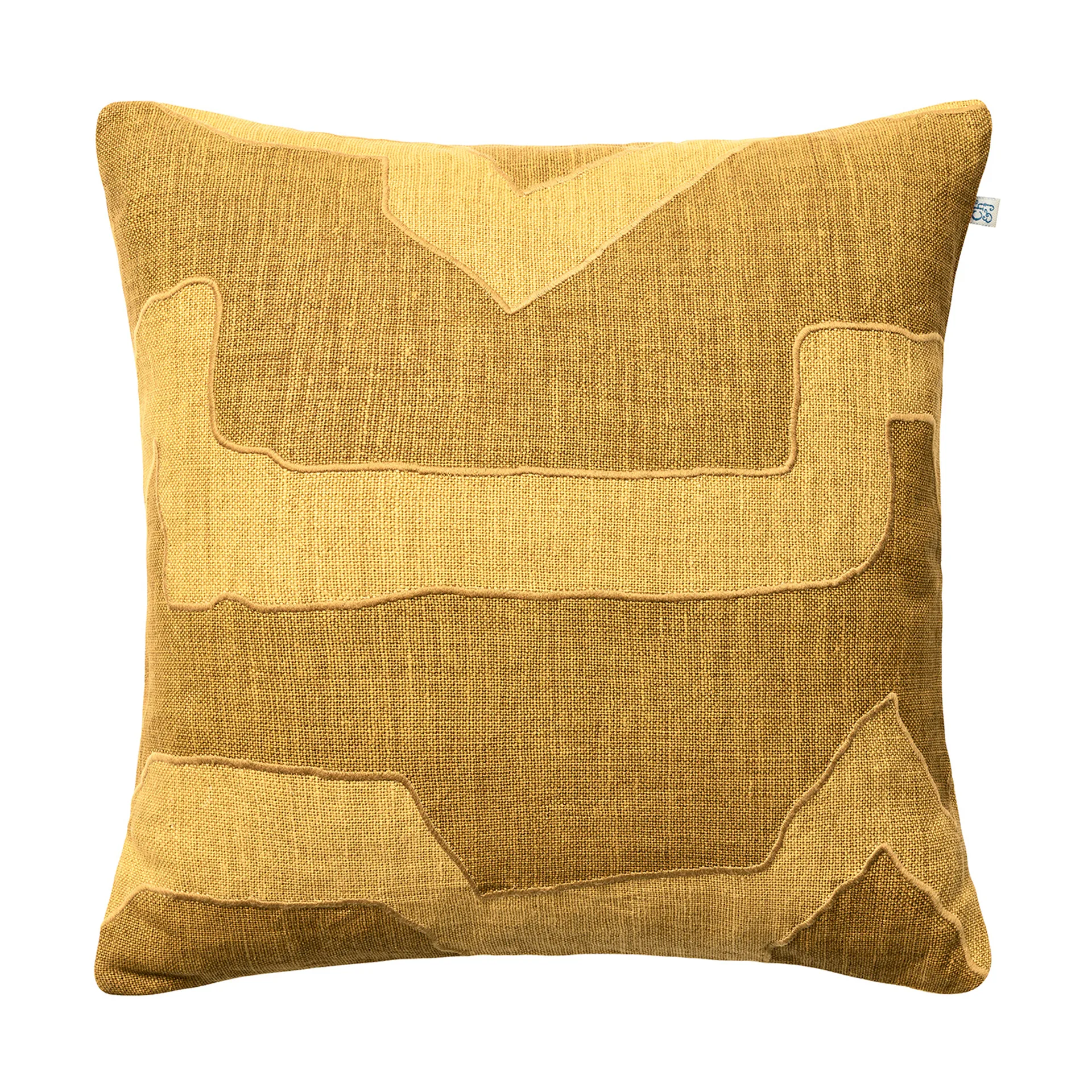 Sikkim 枕カバー 50x50 cm, Spicy Yellow-Masala Yellow Chhatwal & Jonsson | チャットワル＆ヨンソン