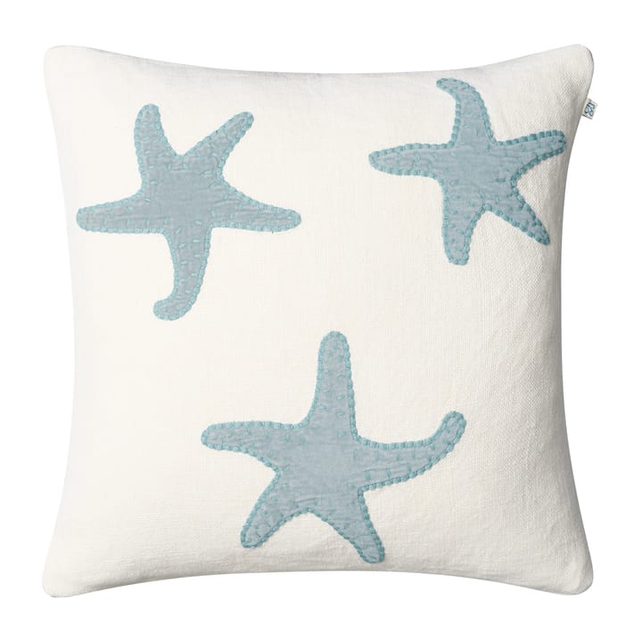 Star Fish クッションカバー 50x50 cm - Off white-aqua - Chhatwal & Jonsson | チャットワル＆ヨンソン