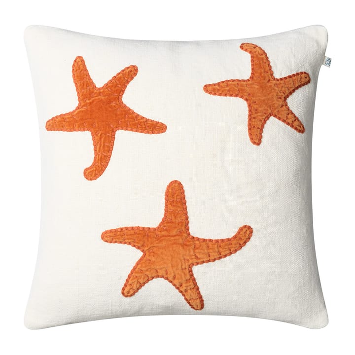 Star Fish クッションカバー 50x50 cm - Off white-orange - Chhatwal & Jonsson | チャットワル＆ヨンソン