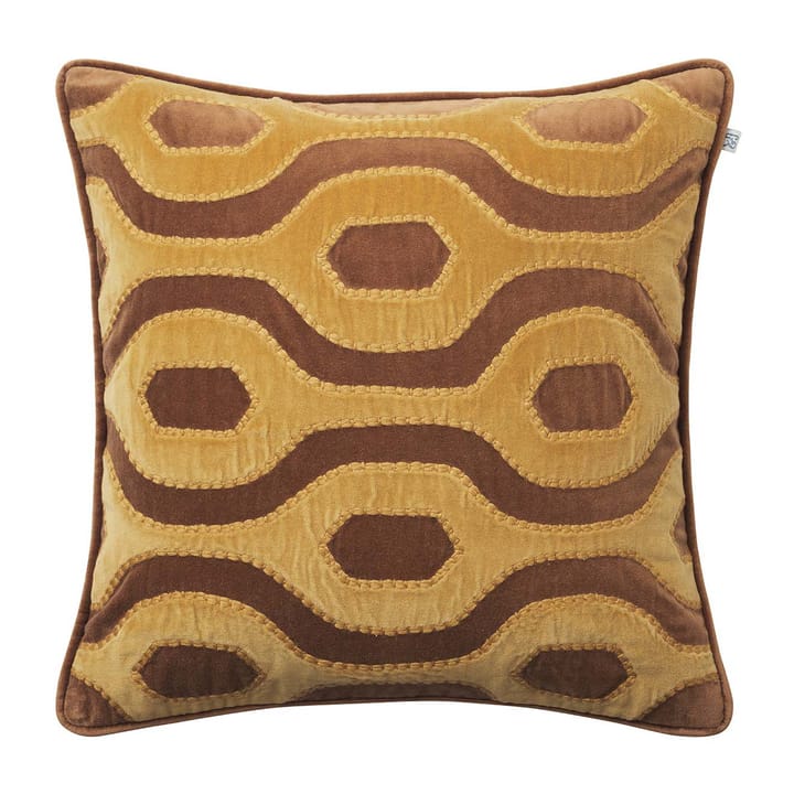 Varanasi クッションカバー 50x50 cm - Cognac-masala yellow - Chhatwal & Jonsson | チャットワル＆ヨンソン
