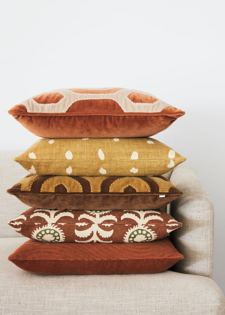 Varanasi クッションカバー 50x50 cm, Terracotta-tan Chhatwal & Jonsson | チャットワル＆ヨンソン