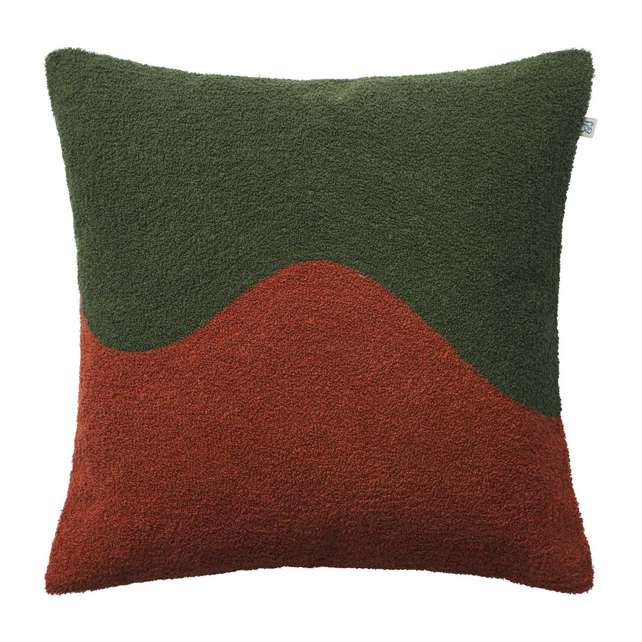 Yogi クッションカバー 50x50 cm, Forest green-terracotta Chhatwal & Jonsson | チャットワル＆ヨンソン