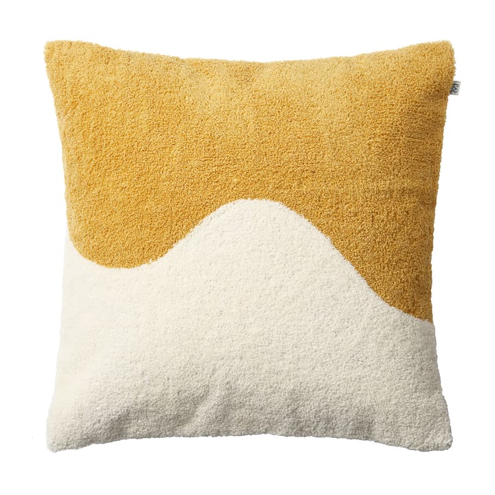 Yogi クッションカバー 50x50 cm - Spicy yellow-off white - Chhatwal & Jonsson | チャットワル＆ヨンソン