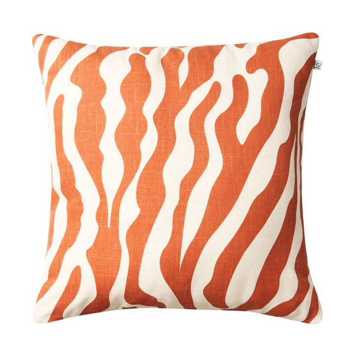 Zebra アウトドアクッション, 50x50 - Apricot orange-off white - Chhatwal & Jonsson | チャットワル＆ヨンソン