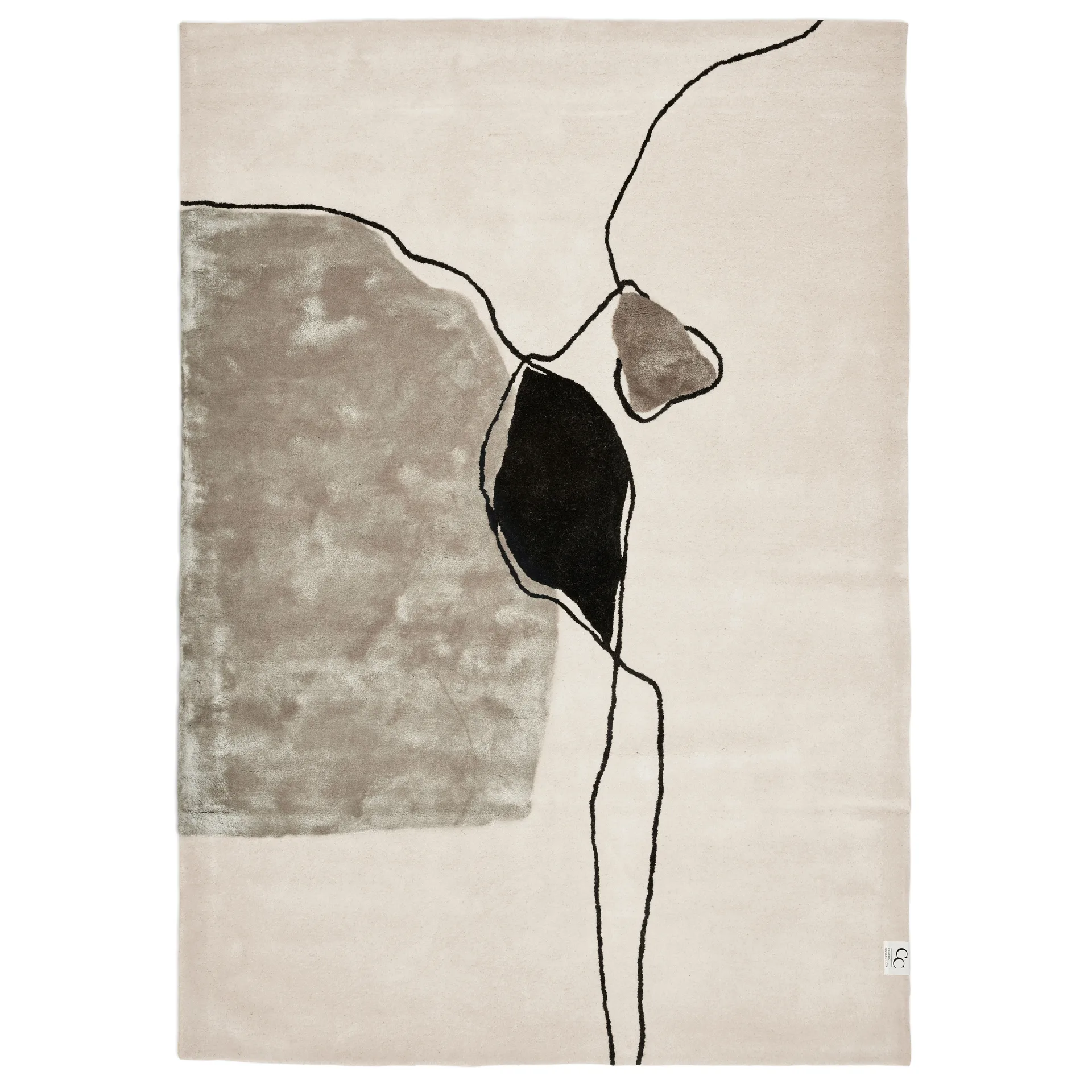 Abstract ラグ  170x230 cm, Ivory Classic Collection | クラシックコレクション