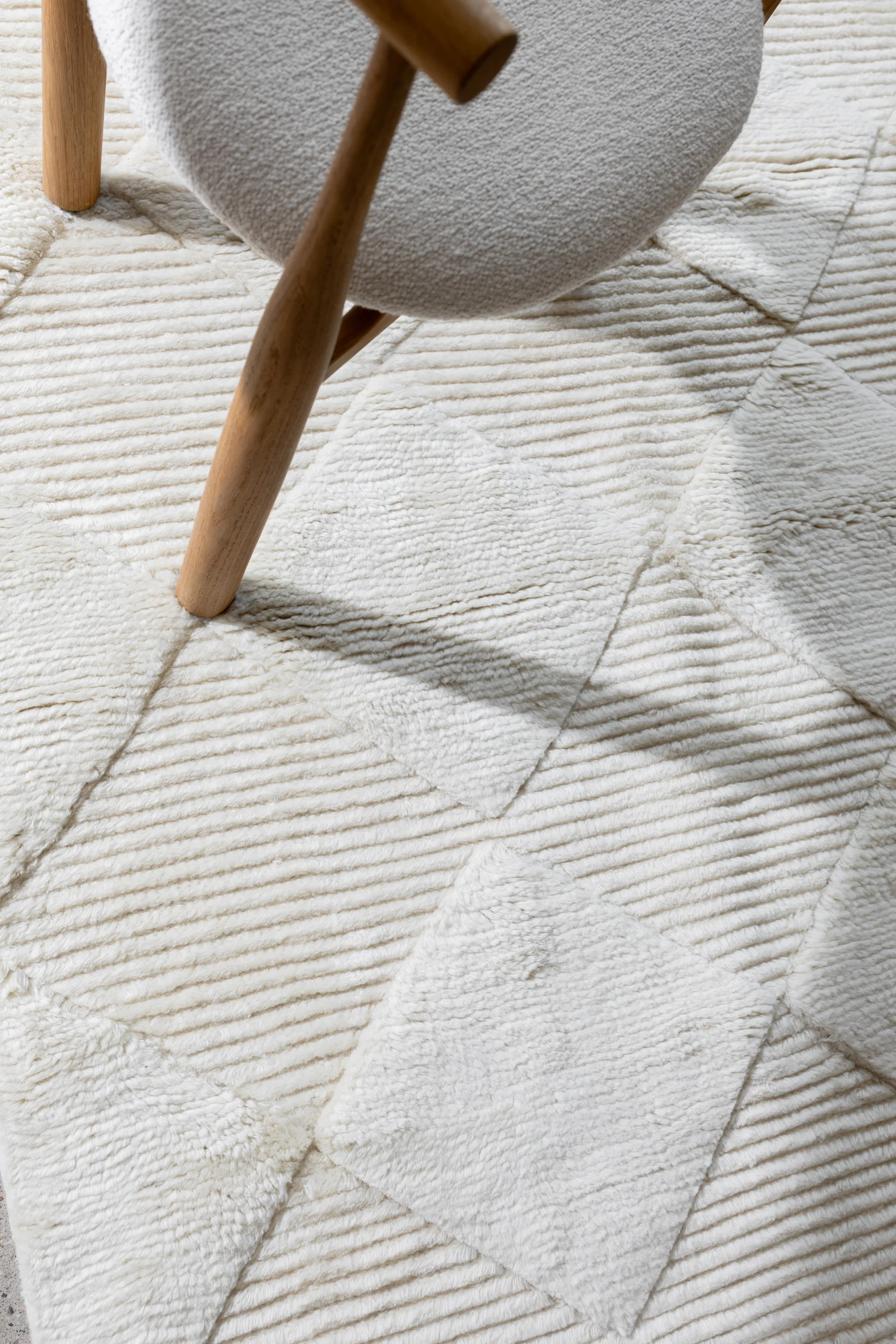 Berber ラグ, Ivory, 170x230 cm Classic Collection | クラシックコレクション