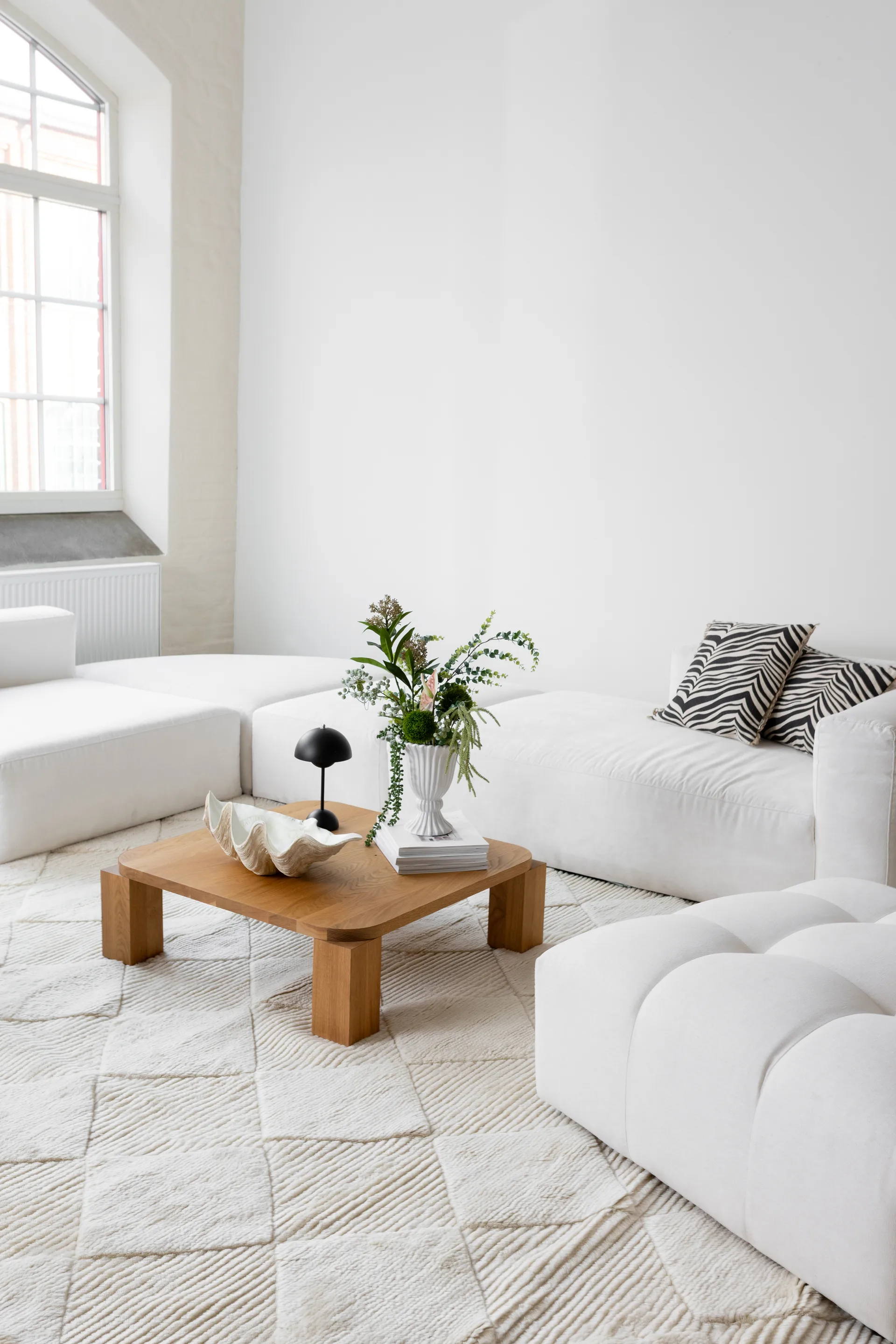 Berber ラグ, Ivory, 200x300 cm Classic Collection | クラシックコレクション