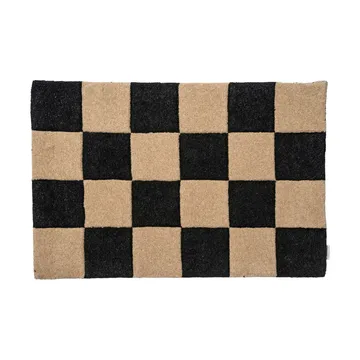 スクエア ドアマッ - Black-natural, 60x90 cm - Classic Collection | クラシックコレクション