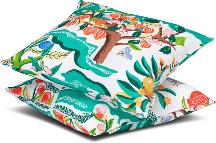 クッションカバー Botanical Cherry 50x50 cm, White Classic Collection | クラシックコレクション