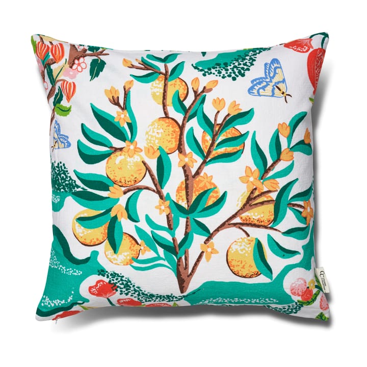 クッションカバー Botanical Orange 50x50 cm - White - Classic Collection | クラシックコレクション