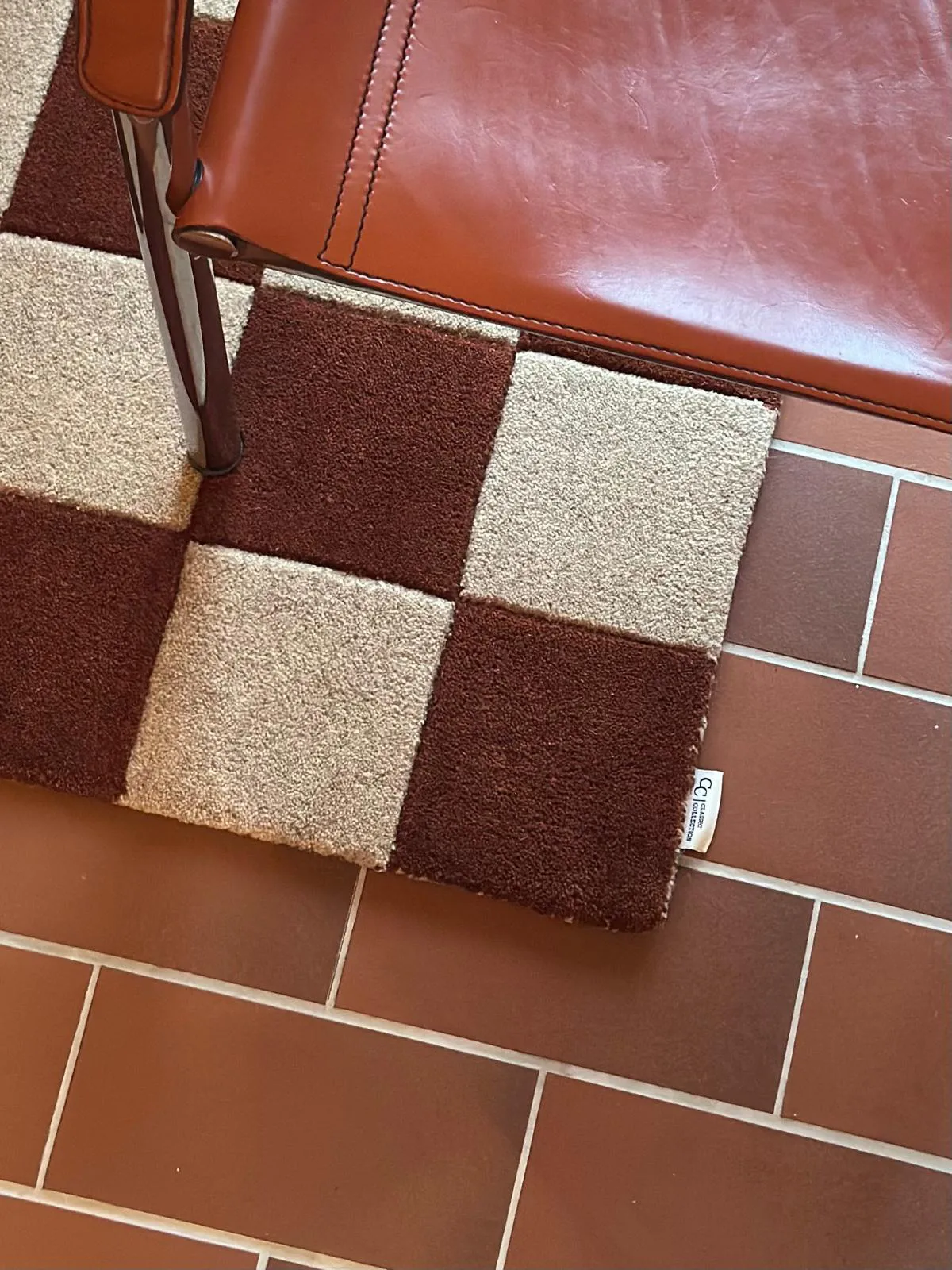 スクエア ドアマッ, Brown-natural, 60x90 cm Classic Collection | クラシックコレクション