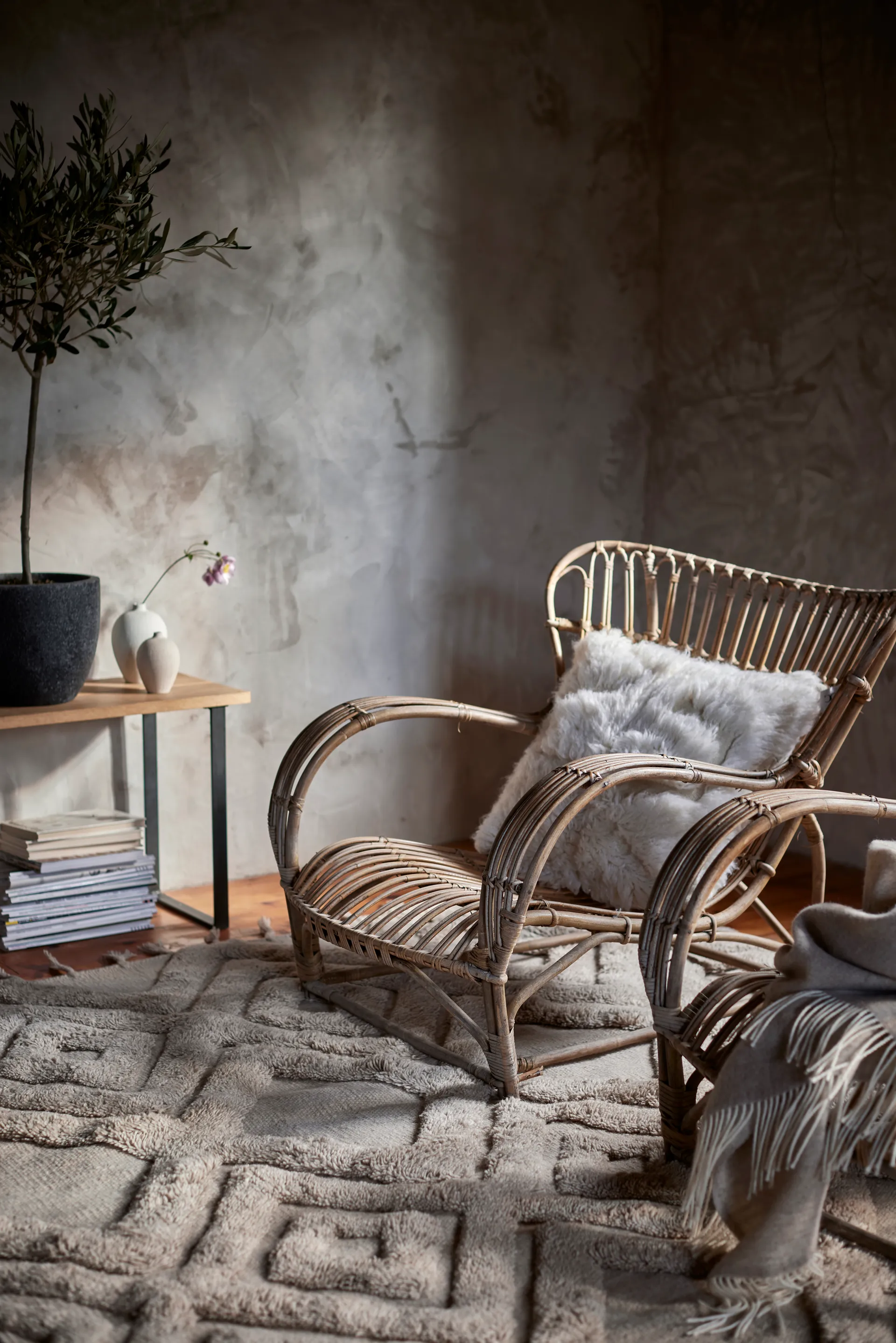 Copenhagen ウールラグ 200x300 cm, Beige Classic Collection | クラシックコレクション