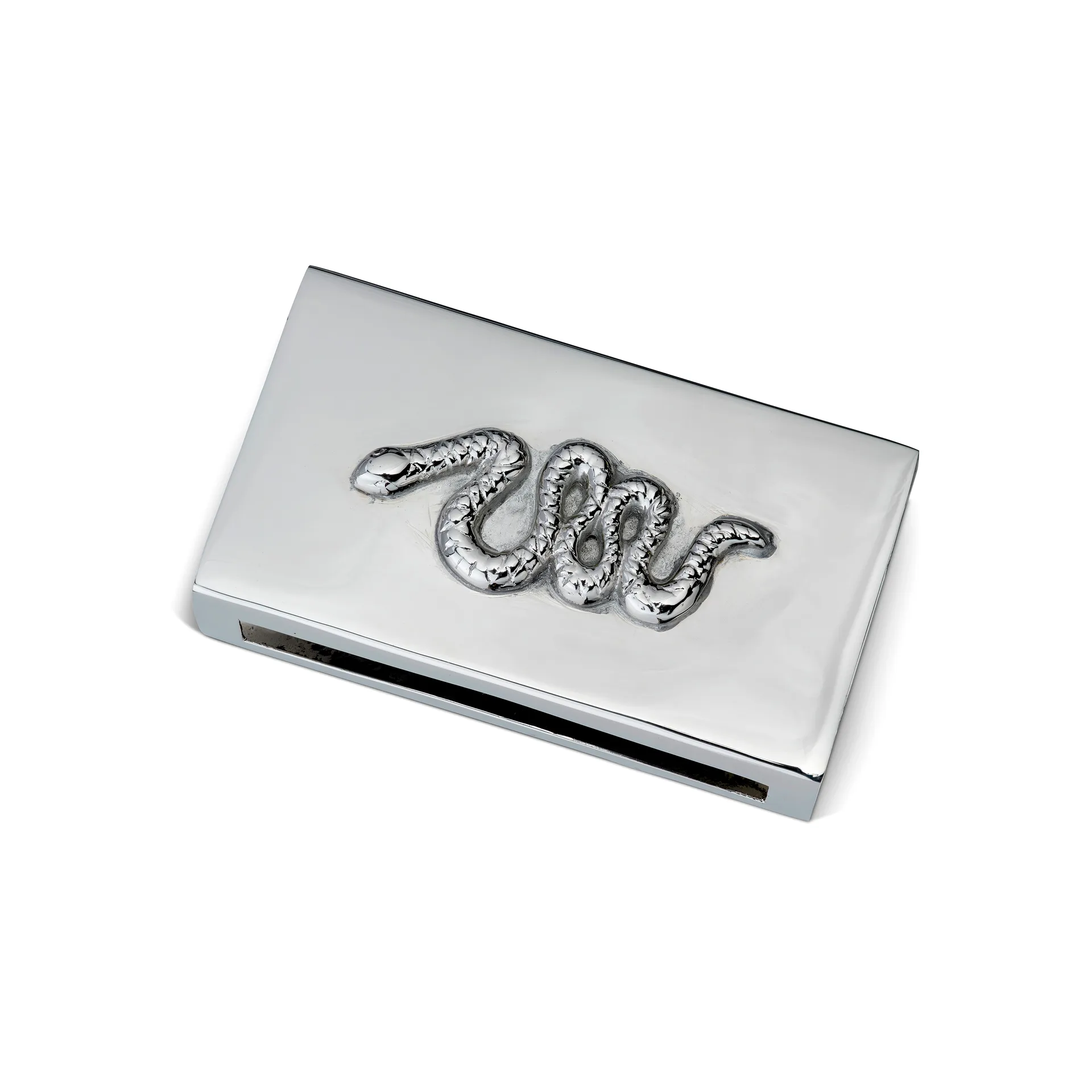 Coral Snake マッチケース, nickle plated brass Classic Collection | クラシックコレクション