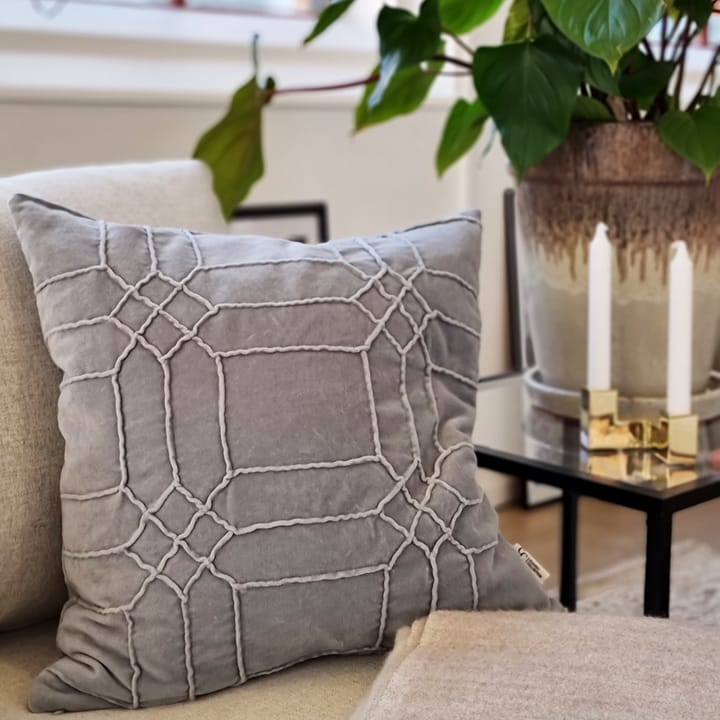 Delhi クッションカバー 50x50 cm, Slate grey Classic Collection | クラシックコレクション
