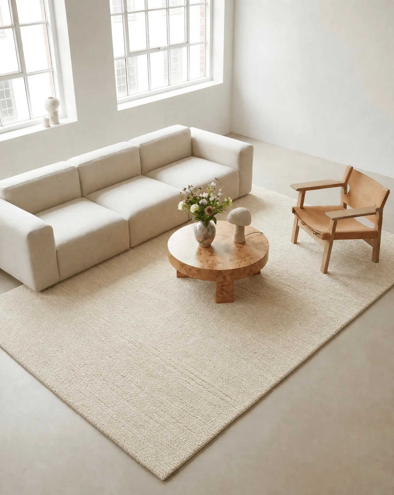 Dune ウールラグ, Ivory, 170x230 cm Classic Collection | クラシックコレクション