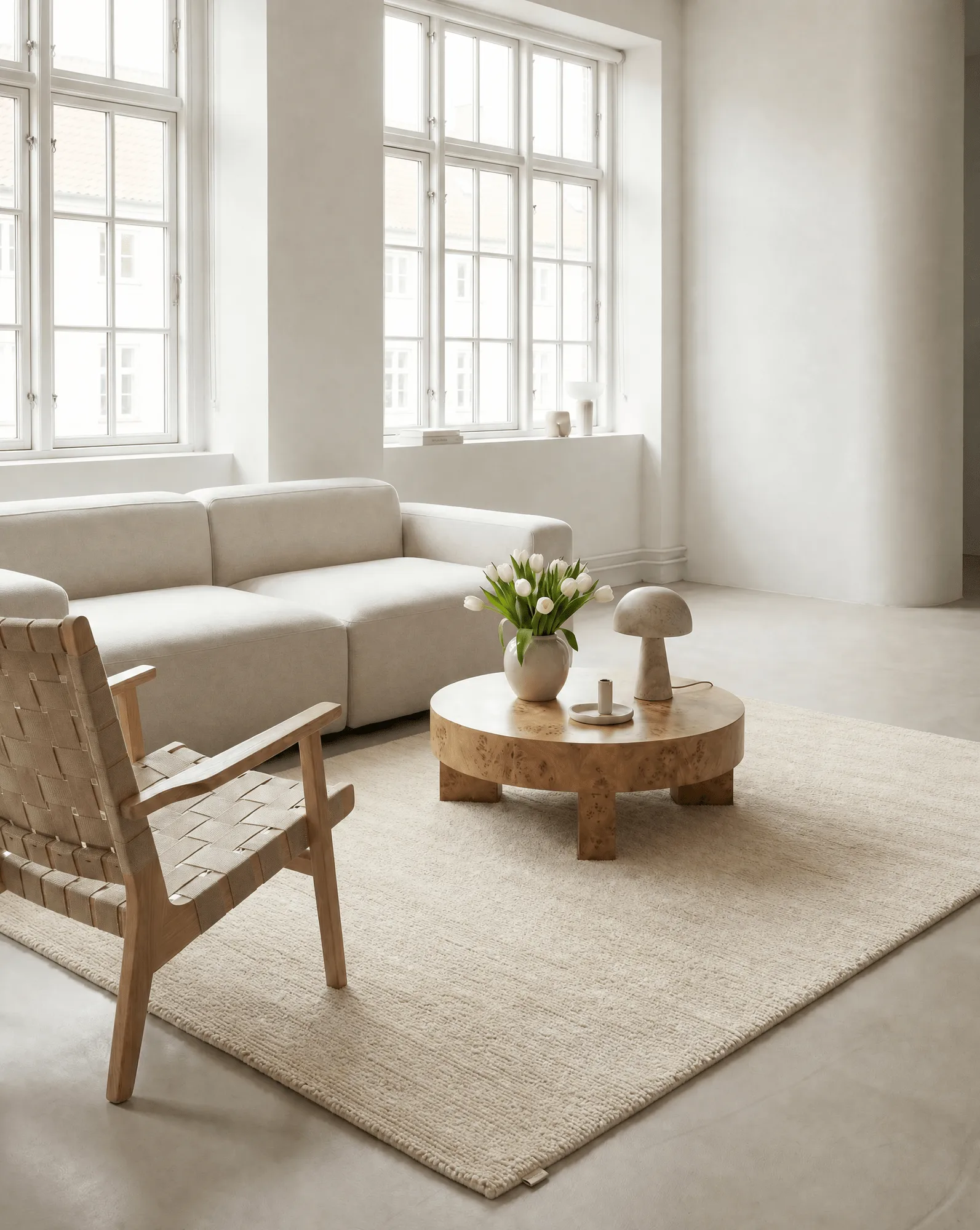 Dune ウールラグ, Ivory, 170x230 cm Classic Collection | クラシックコレクション
