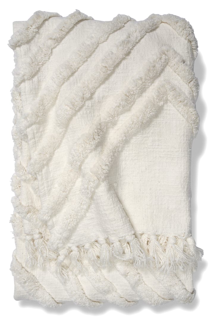 Edge コットンスロー 130x170 cm, White Classic Collection | クラシックコレクション