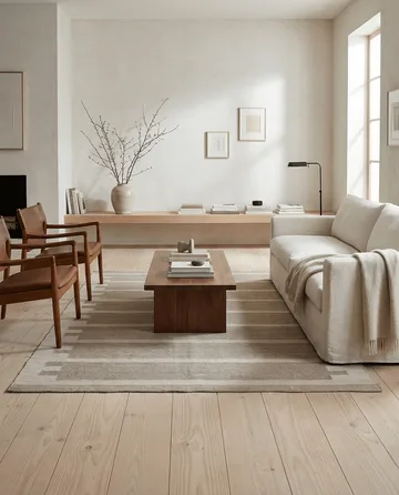 Falsterbo ウールラグ - Beige, 170x230 cm - Classic Collection | クラシックコレクション