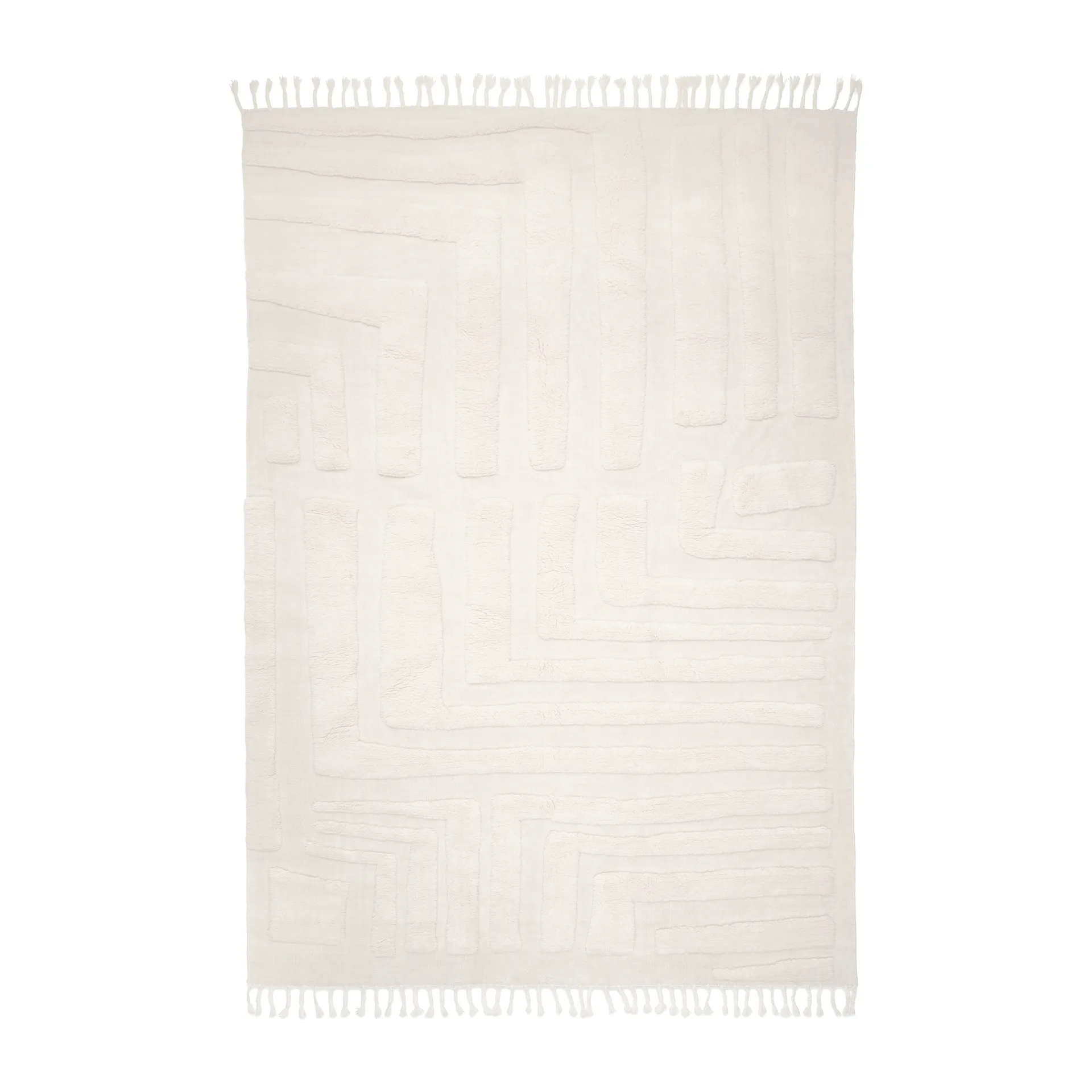 Field ウールラグ 200x300 cm, Ivory Classic Collection | クラシックコレクション