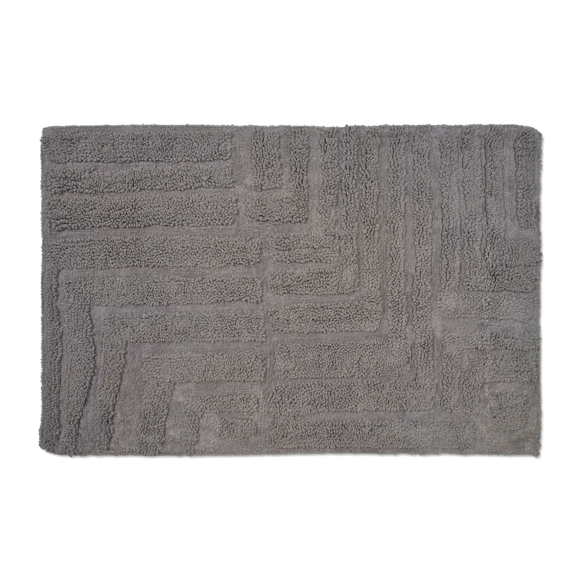 Field バスルームマット  60x90 cm, Grey Classic Collection | クラシックコレクション