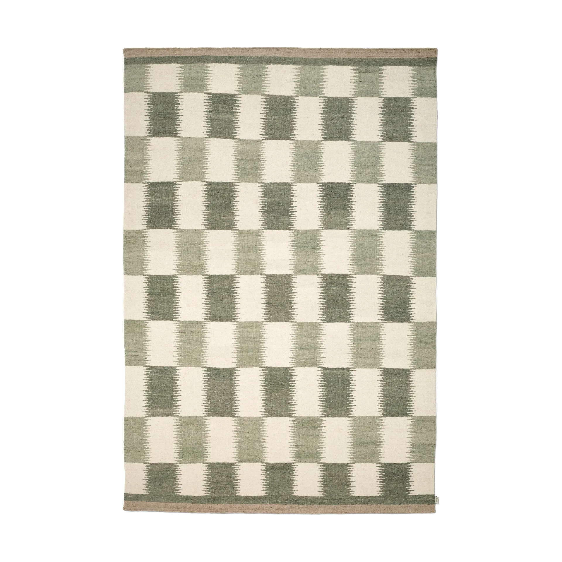 スクエア ランナーラグ, Green, 170x230 cm Classic Collection | クラシックコレクション