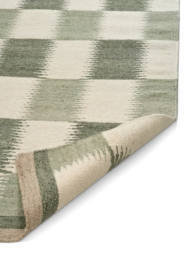 スクエア ランナーラグ - Green, 200x300 cm - Classic Collection | クラシックコレクション