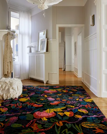 Heritage Garden ラグ - Charcoal-multi, 170x230 cm - Classic Collection | クラシックコレクション