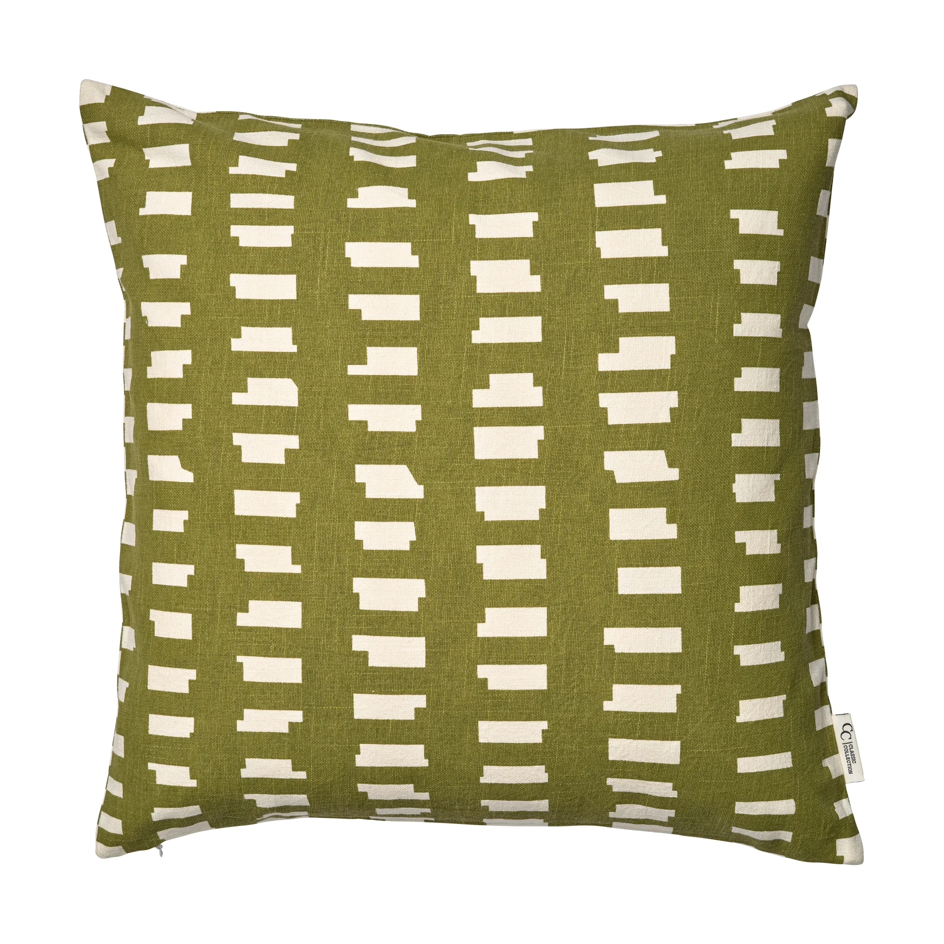 Ikat Block クッションカバー 50x50 cm, Green Classic Collection | クラシックコレクション