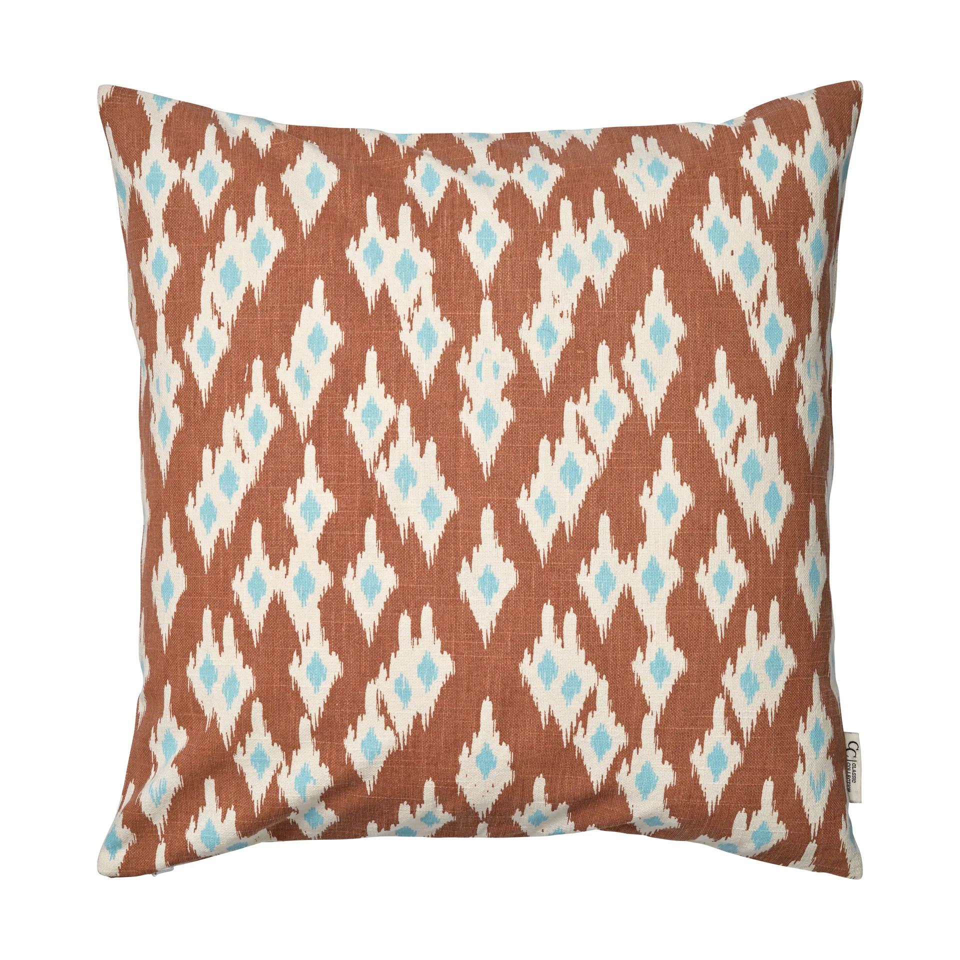 Ikat Diamond クッションカバー 50x50 cm, Mocha Classic Collection | クラシックコレクション