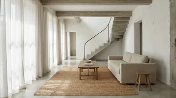 Jute Plain マット - Natural, 170x230 cm - Classic Collection | クラシックコレクション