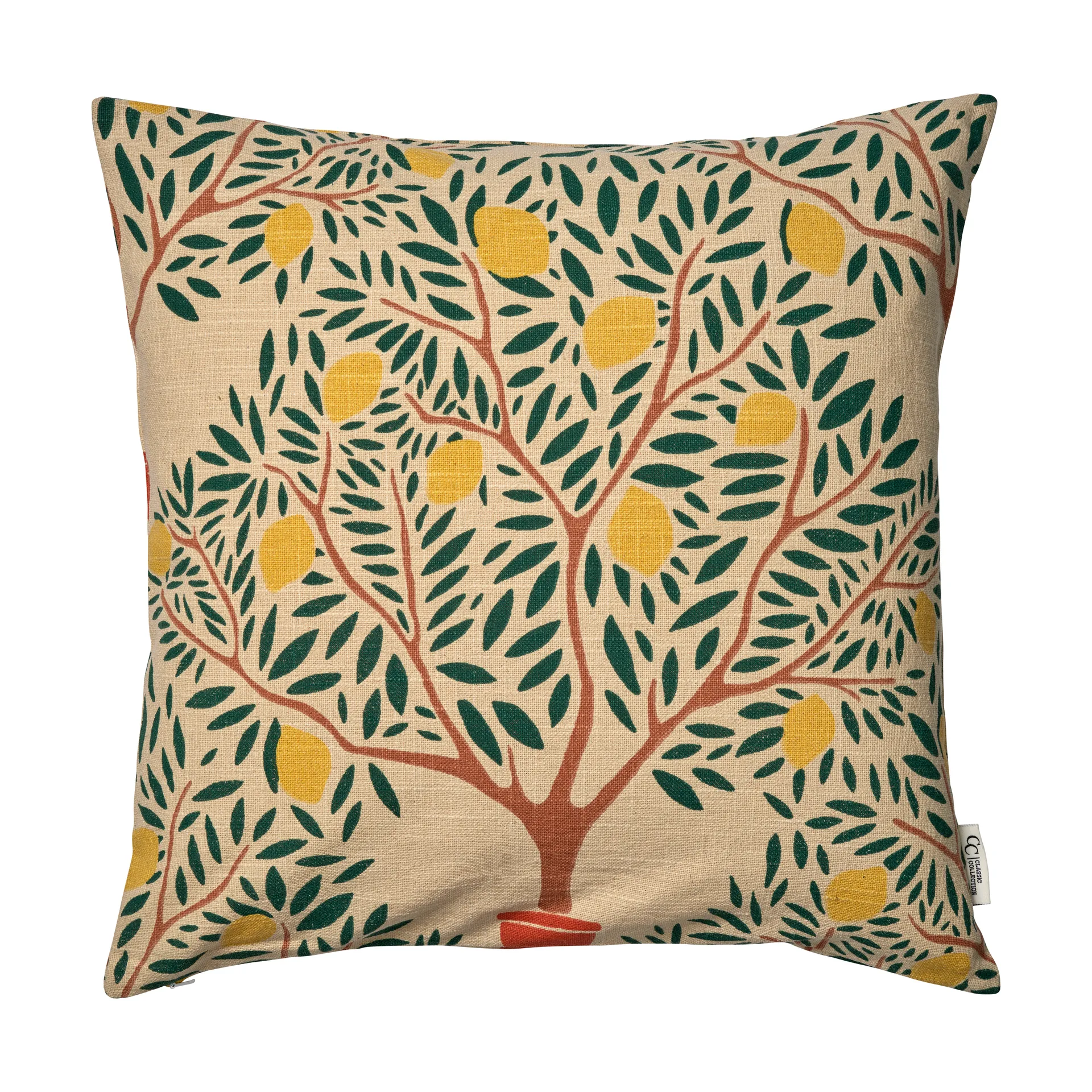 Lemon Garden クッションカバー 50x50 cm, Dark green Classic Collection | クラシックコレクション