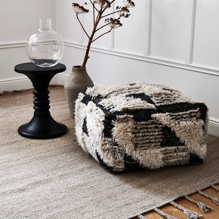 Marrakesh プーフ 55x55 cm - ivory-charcoal - Classic Collection | クラシックコレクション