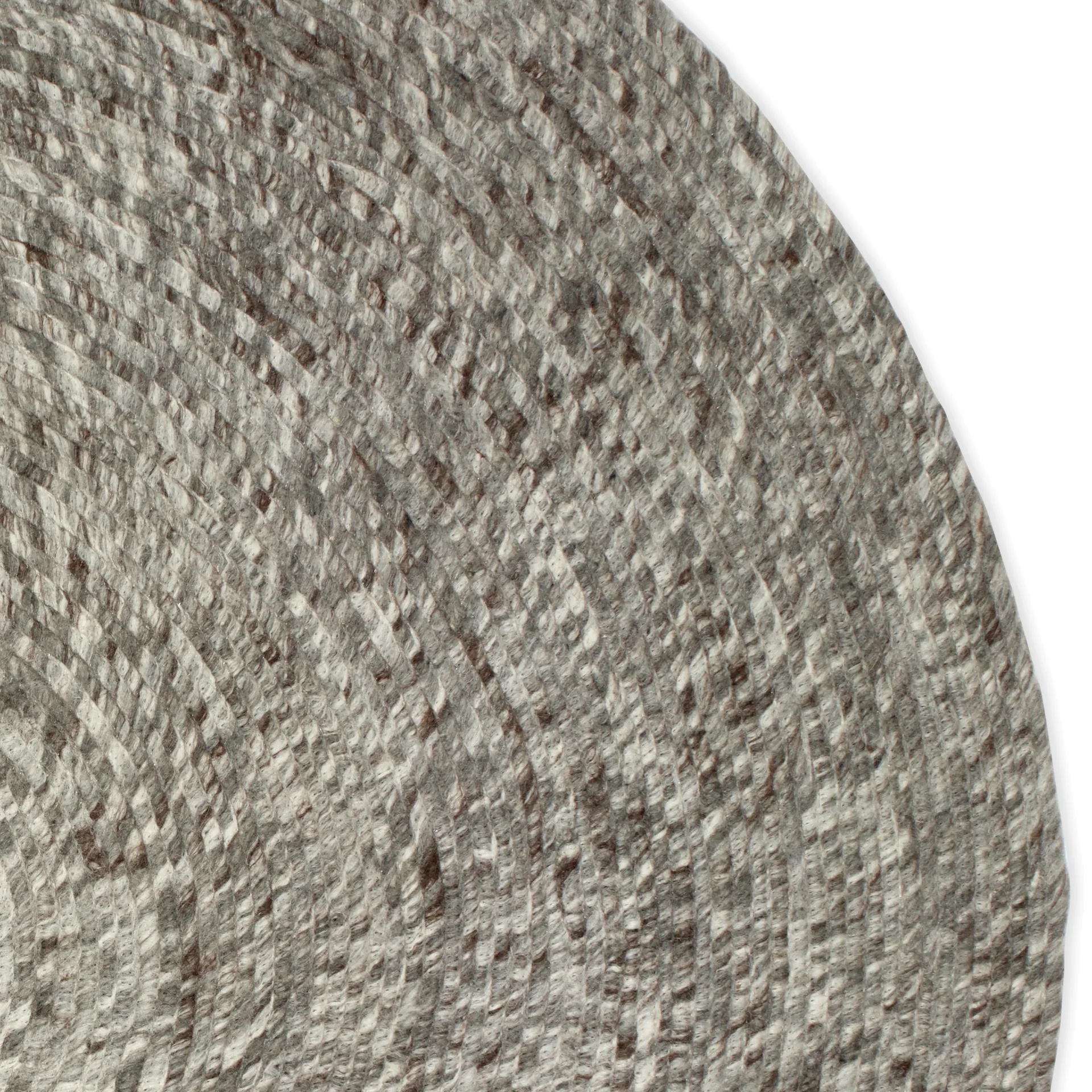 Merino ウールカーペット ラウンド Ø160 cm, grey Classic Collection | クラシックコレクション