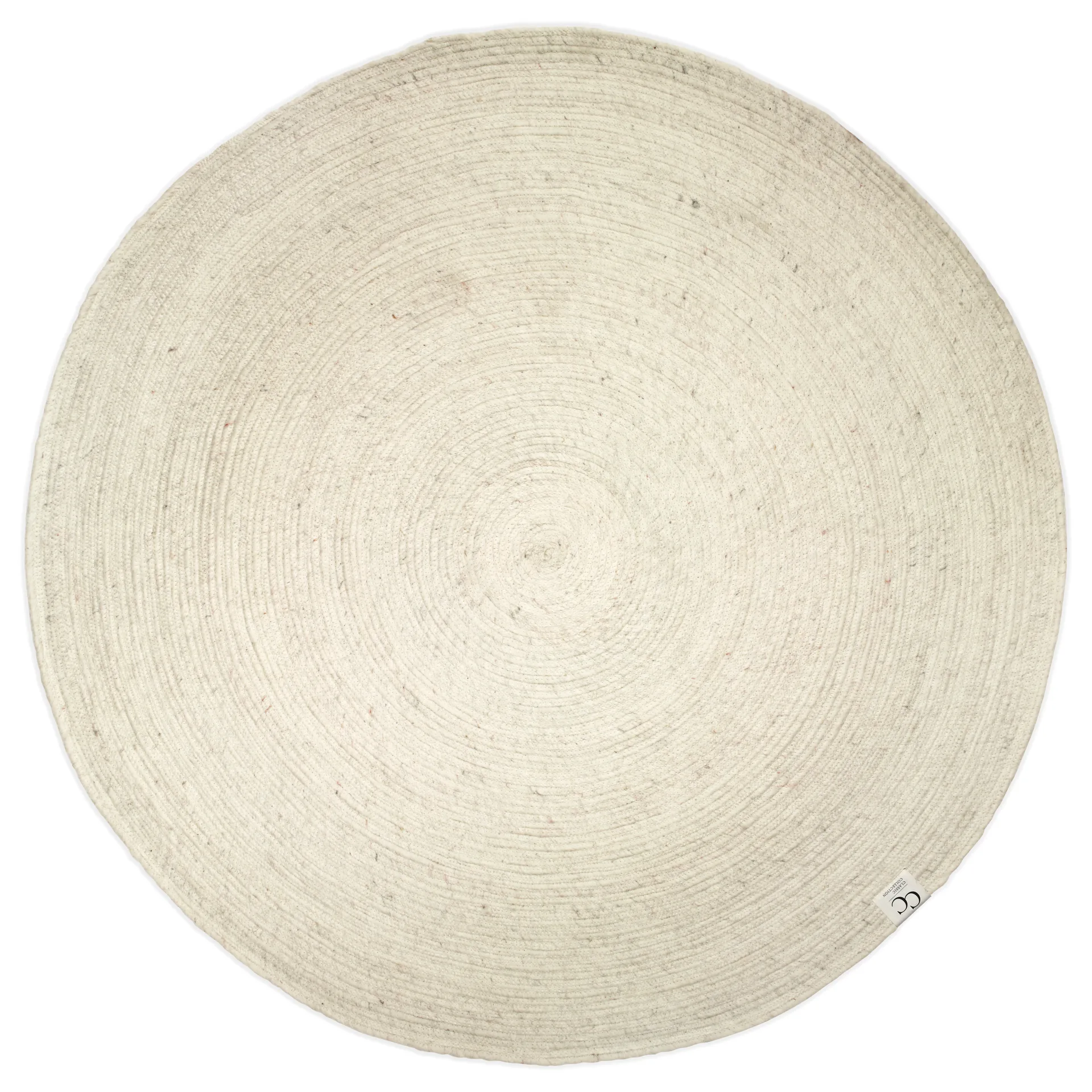 Merino ウールカーペット ラウンド Ø160 cm, white Classic Collection | クラシックコレクション