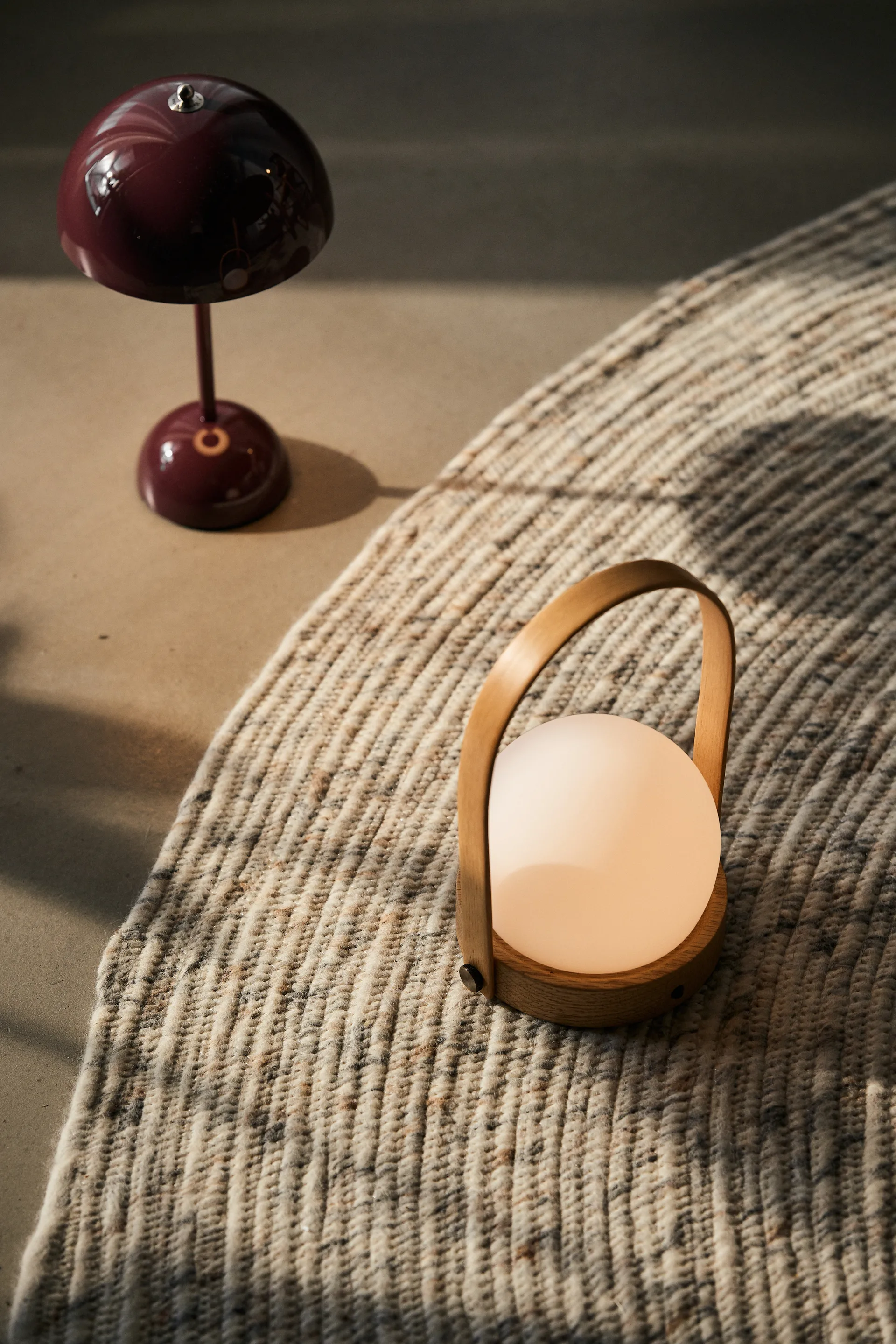 Merino ウールカーペット ラウンド Ø200 cm, beige Classic Collection | クラシックコレクション