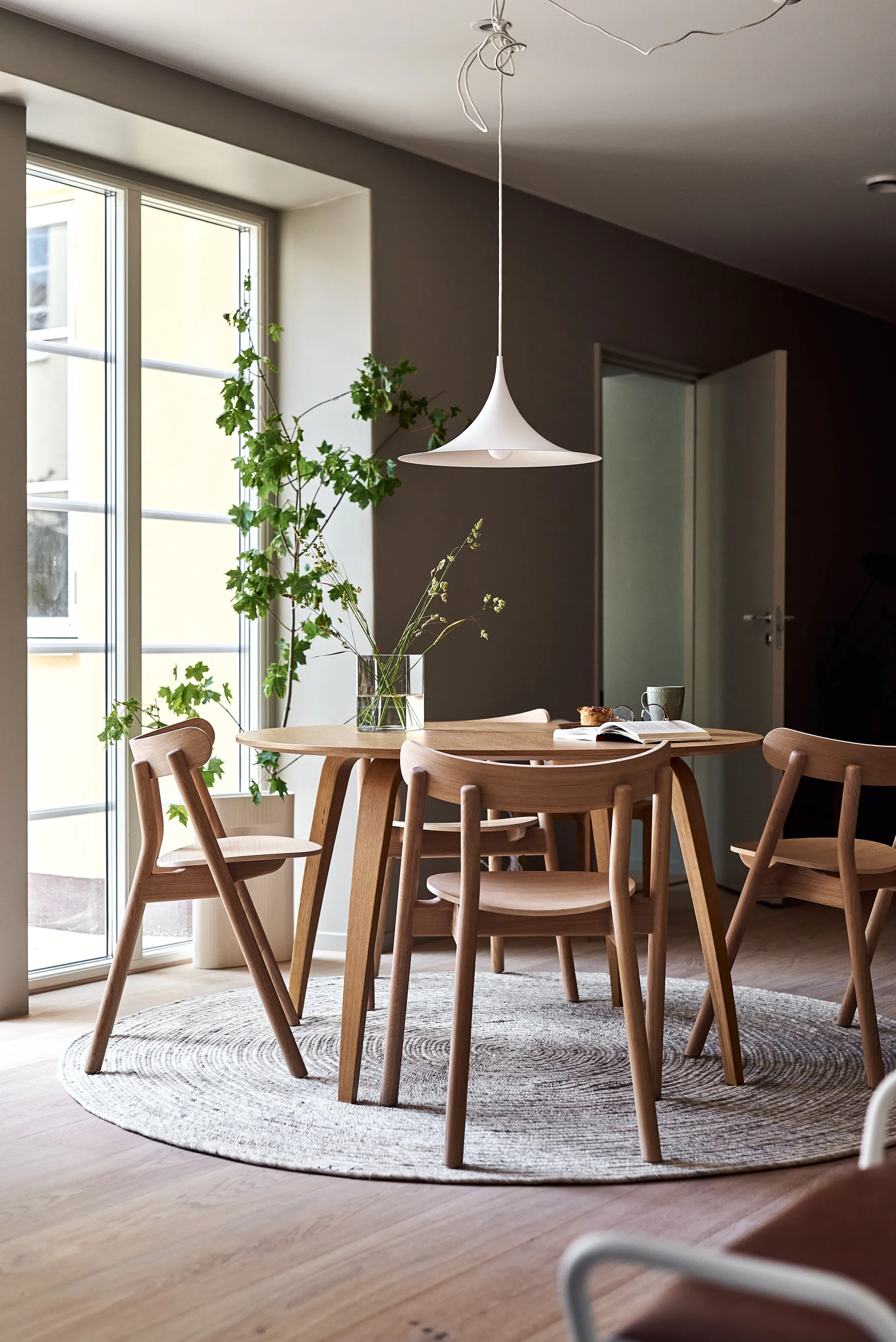 Merino ウールカーペット ラウンド Ø200 cm, beige Classic Collection | クラシックコレクション