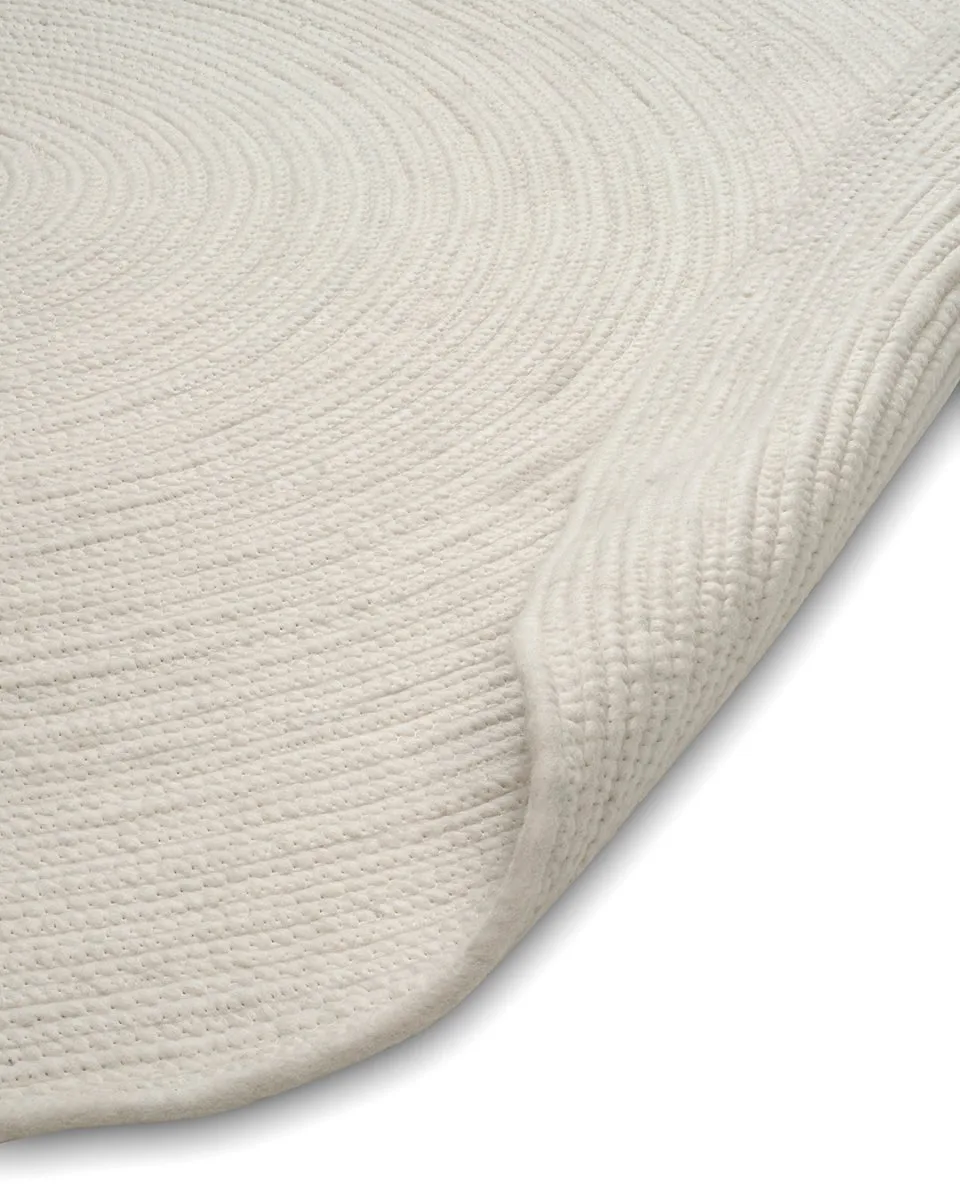 Merino ウールカーペット ラウンド Ø200 cm, white Classic Collection | クラシックコレクション