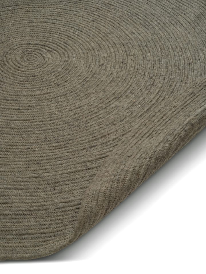 Merino ウールラグ ラウンド Ø240 cm, Dark green Classic Collection | クラシックコレクション
