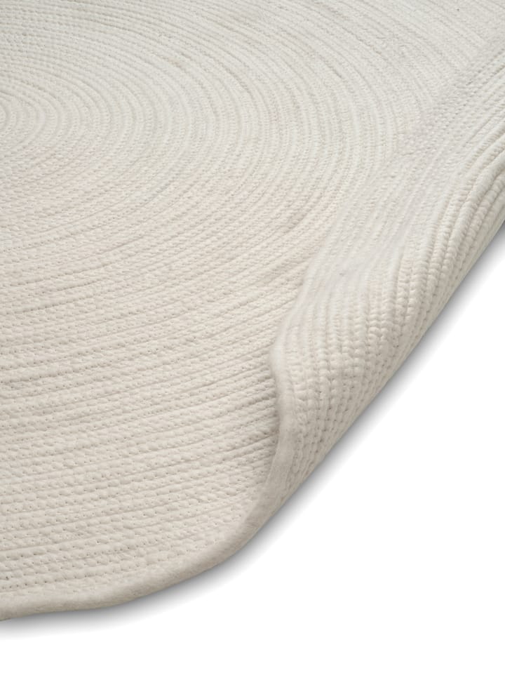 Merino ウールラグ ラウンド Ø240 cm, White Classic Collection | クラシックコレクション