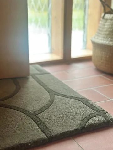 Modern Abstract ドアマット 60x90 cm - Green - Classic Collection | クラシックコレクション