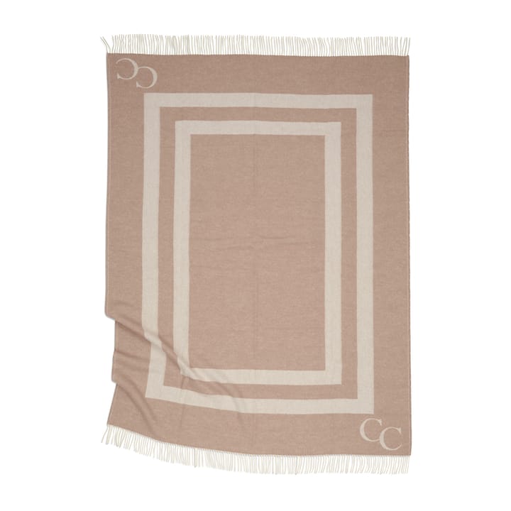 Monogram ウールスロー 130x200 cm, beige Classic Collection | クラシックコレクション