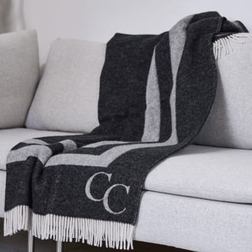 Monogram ウールスロー 130x200 cm - black - Classic Collection | クラシックコレクション