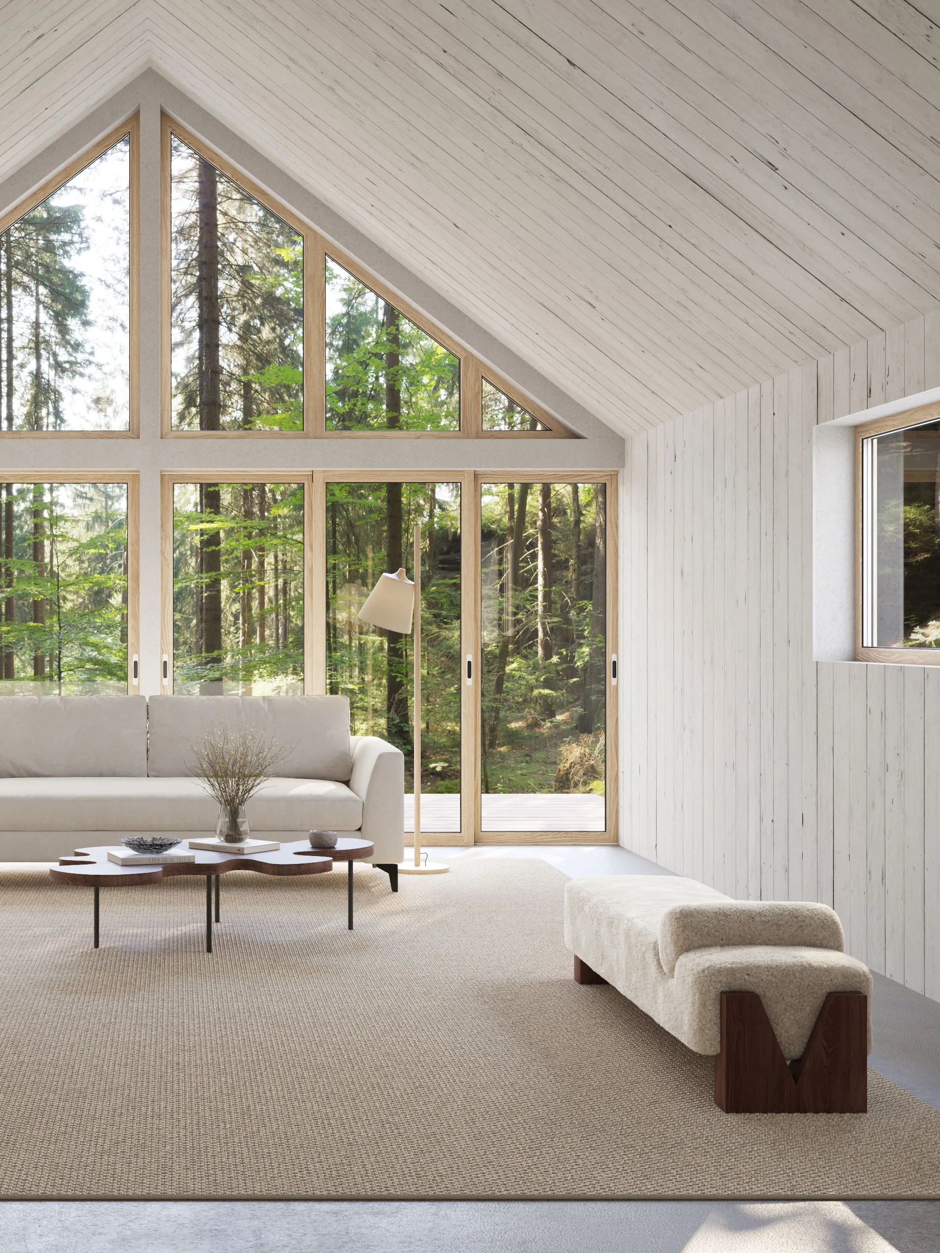 Nordklint ラグ オーバーロックエッジ付き, Natural grey, 140x200 cm Classic Collection | クラシックコレクション